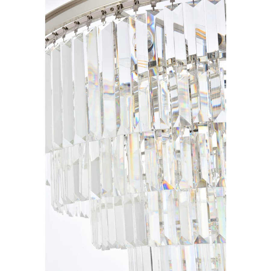 Elegant Lighting Sydney 33 Light 44" Wide Crystal Chandelier with Clear Royal Cut Crystals