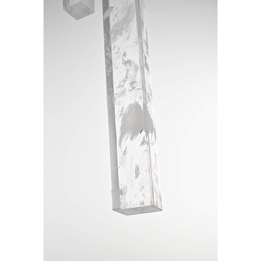 Elegant Lighting Aurora 42" Wide Crystal Linear Pendant