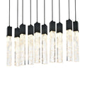 Elegant Lighting Aurora 42" Wide Crystal Linear Pendant