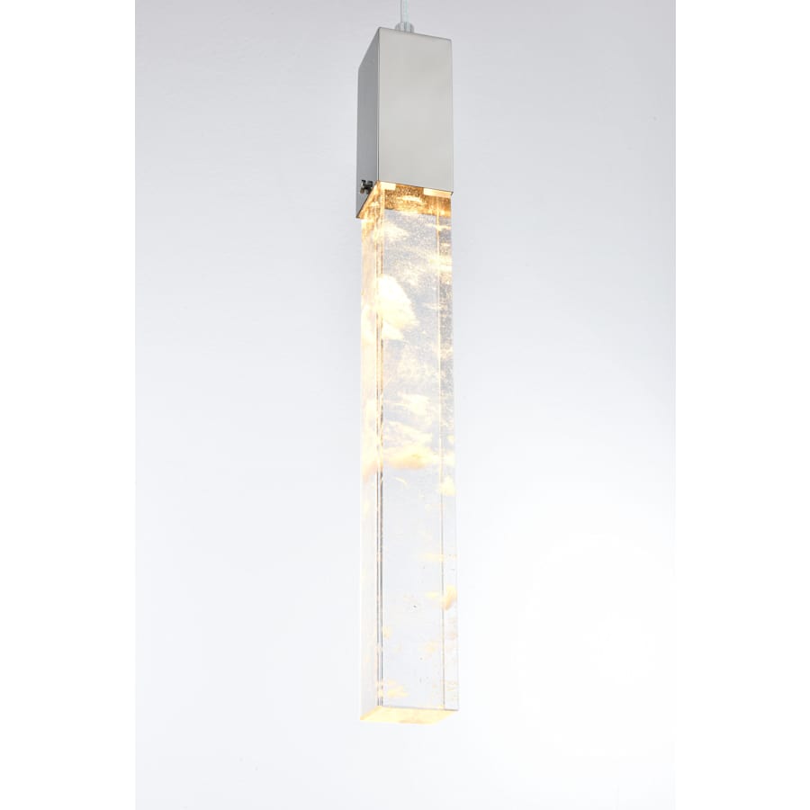 Elegant Lighting Aurora 26" Wide Crystal Multi Light Pendant
