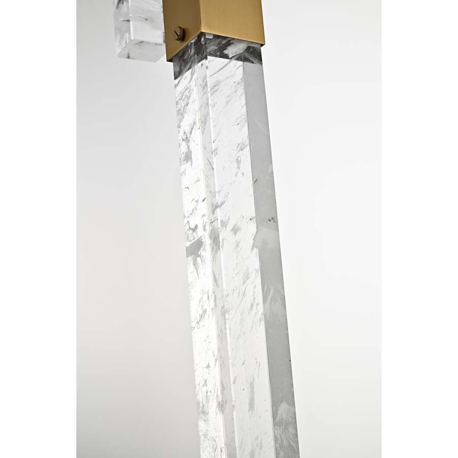 Elegant Lighting Aurora 30" Wide Crystal Multi Light Pendant
