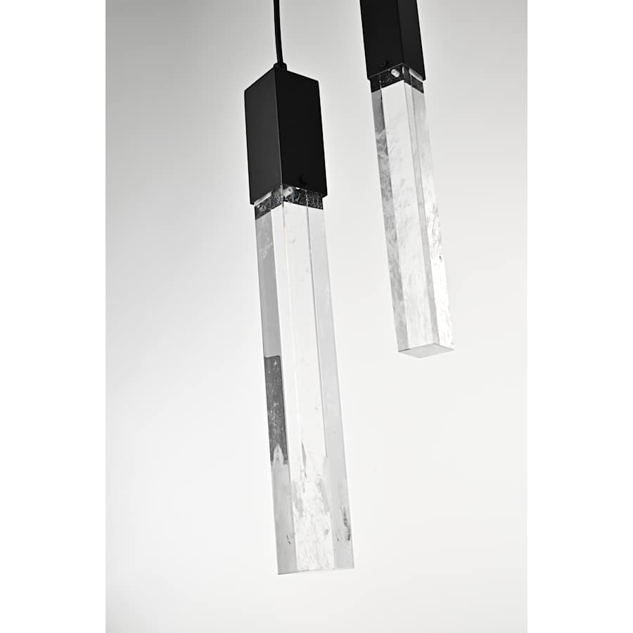 Elegant Lighting Aurora 30" Wide Crystal Multi Light Pendant