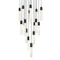 Elegant Lighting Aurora 30" Wide Crystal Multi Light Pendant