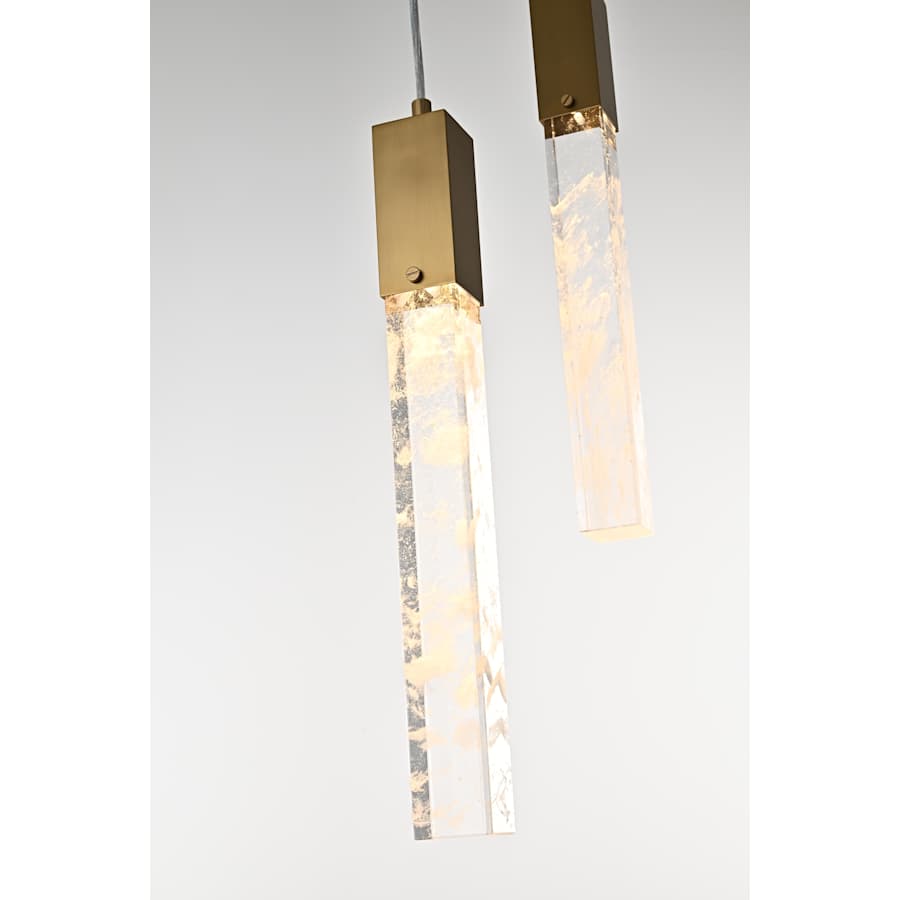 Elegant Lighting Aurora 36" Wide Crystal Chandelier
