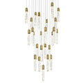 Elegant Lighting Aurora 36" Wide Crystal Chandelier