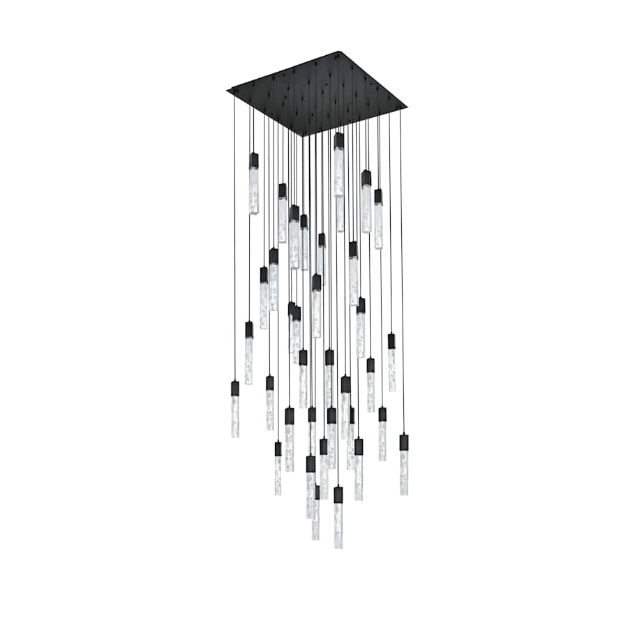 Elegant Lighting Aurora 42" Wide Crystal Chandelier