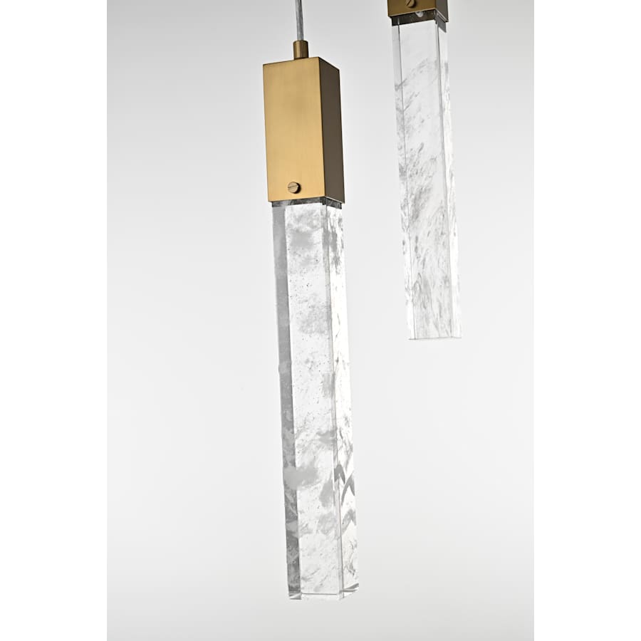Elegant Lighting Aurora 42" Wide Crystal Chandelier