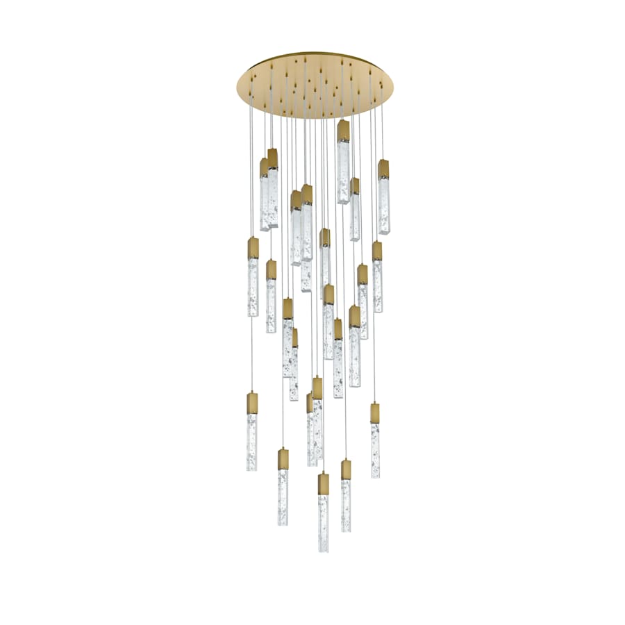 Elegant Lighting Aurora 42" Wide Crystal Chandelier