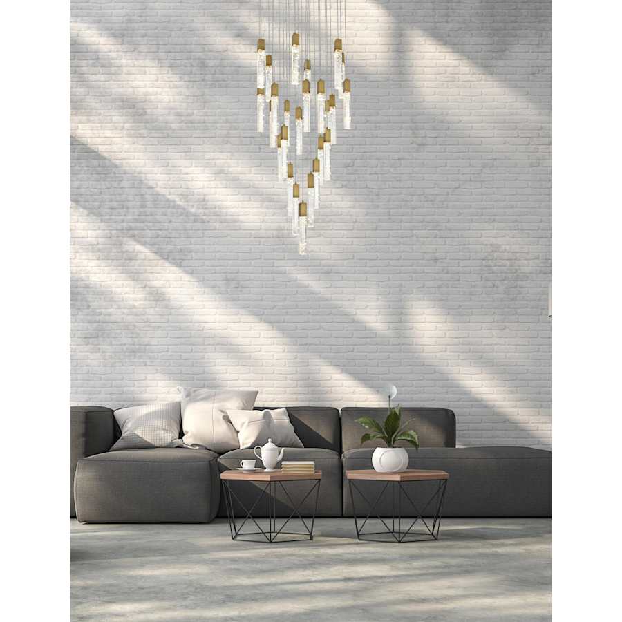 Elegant Lighting Aurora 42" Wide Crystal Chandelier