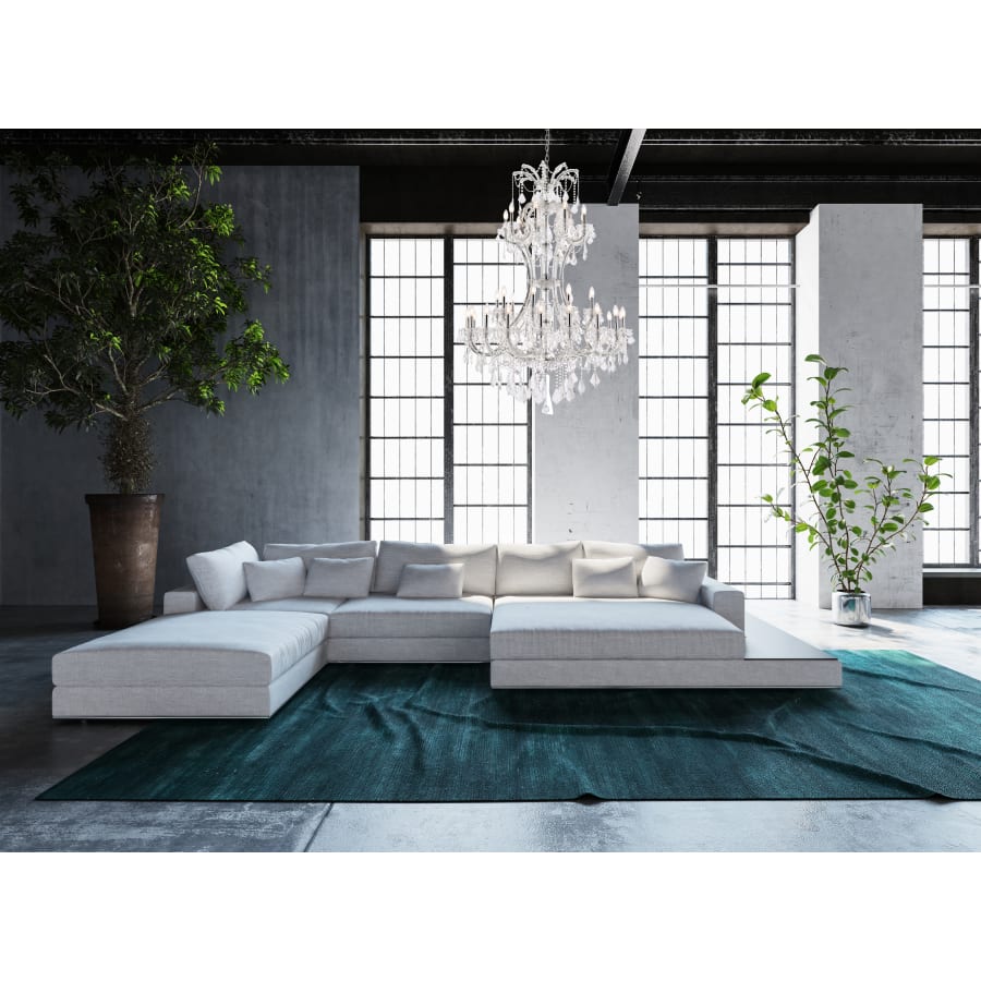 Elegant Lighting Maria Theresa 36 Light 46" Wide Crystal Chandelier with Clear Royal Cut Crystals