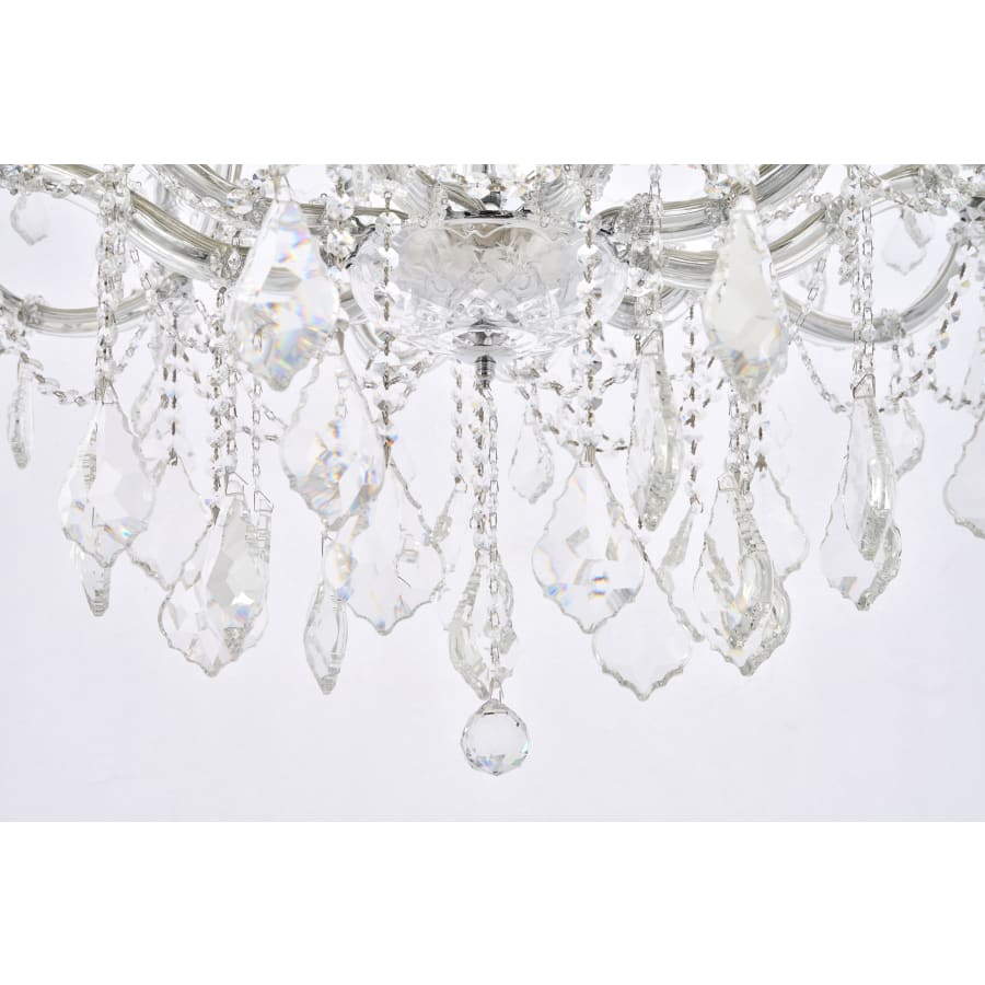 Elegant Lighting Maria Theresa 36 Light 46" Wide Crystal Chandelier with Clear Royal Cut Crystals