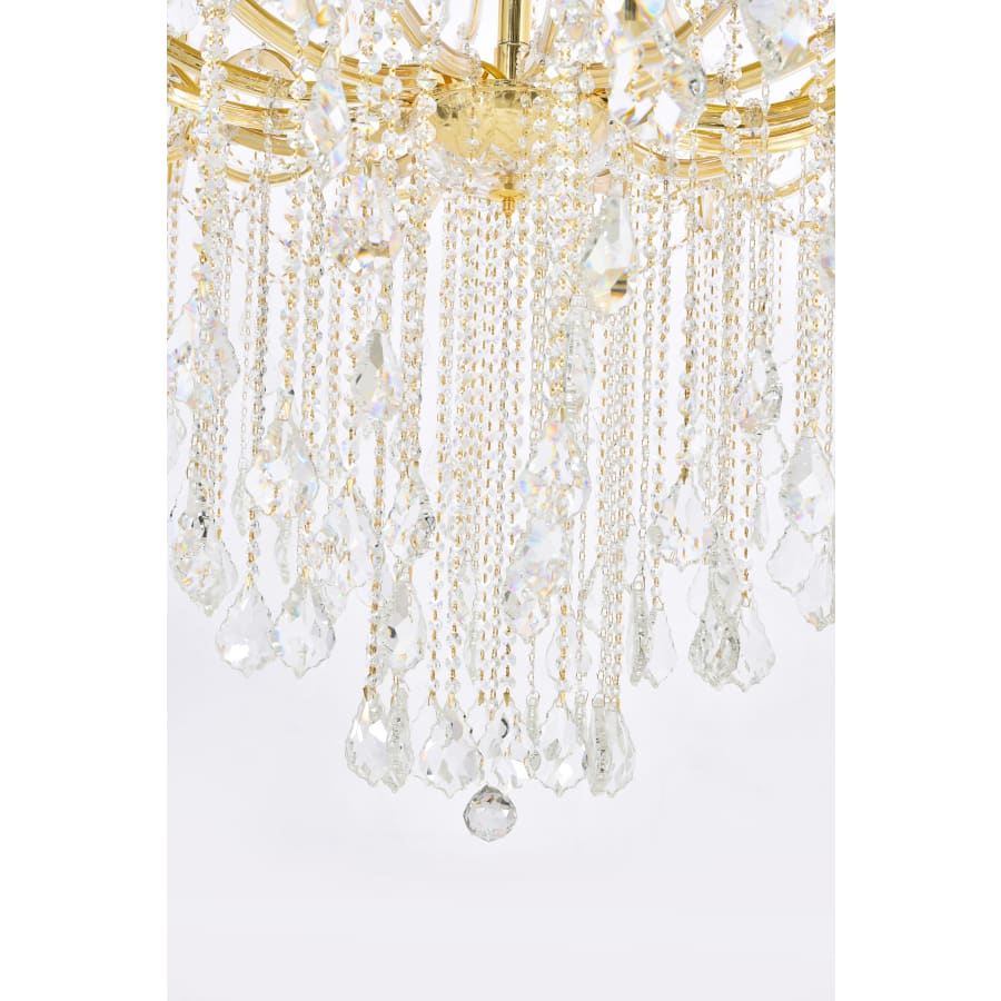 Elegant Lighting Maria Theresa 84 Light 96" Wide Crystal Chandelier with Clear Royal Cut Crystals