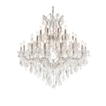 Elegant Lighting Maria Theresa 37 Light 44" Wide Crystal Chandelier with Clear Royal Cut Crystals