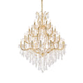 Elegant Lighting Maria Theresa 49 Light 46" Wide Crystal Chandelier with Clear Royal Cut Crystals