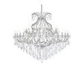 Elegant Lighting Maria Theresa 49 Light 72" Wide Crystal Chandelier with Clear Royal Cut Crystals