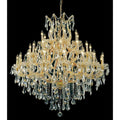 Elegant Lighting Maria Theresa 37 Light 44" Wide Crystal Chandelier with Clear Royal Cut Crystals