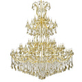 Elegant Lighting Maria Theresa 84 Light 96" Wide Crystal Chandelier with Golden Teak Royal Cut Crystals
