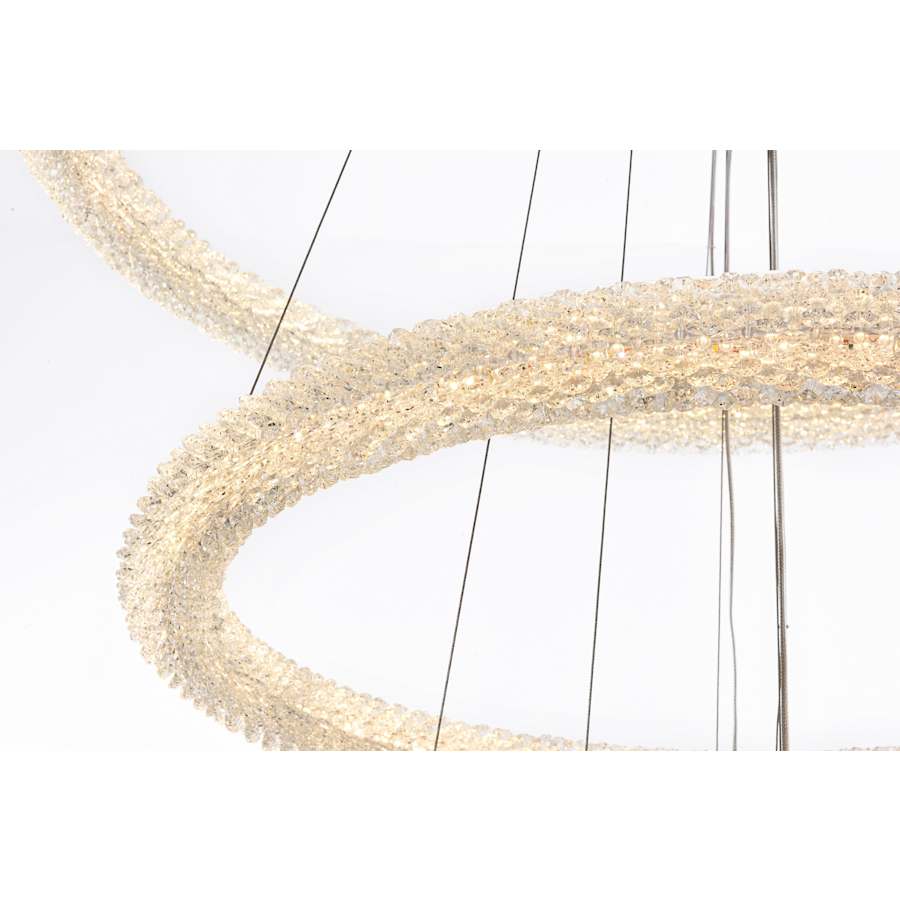 Elegant Lighting Bowen 42" Wide Ring Chandelier