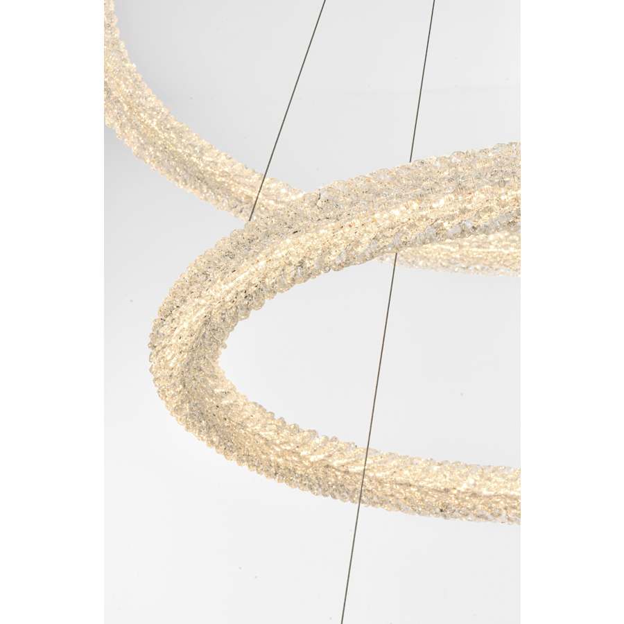Elegant Lighting Bowen 42" Wide Ring Chandelier
