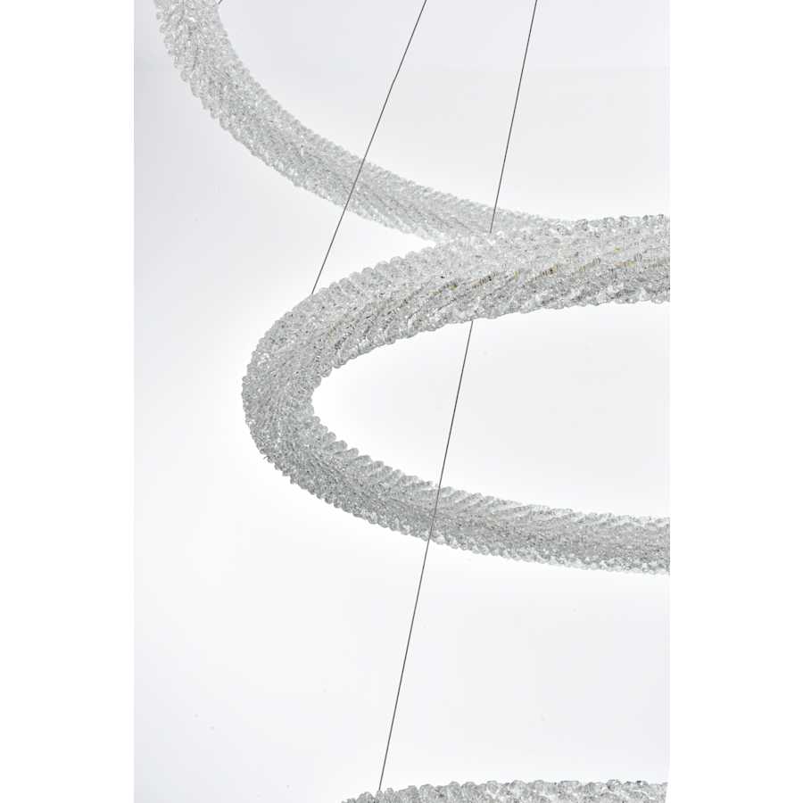 Elegant Lighting Bowen 42" Wide Ring Chandelier