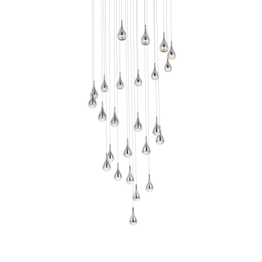 Elegant Lighting Amherst 25 Light 42" Wide LED Chandelier