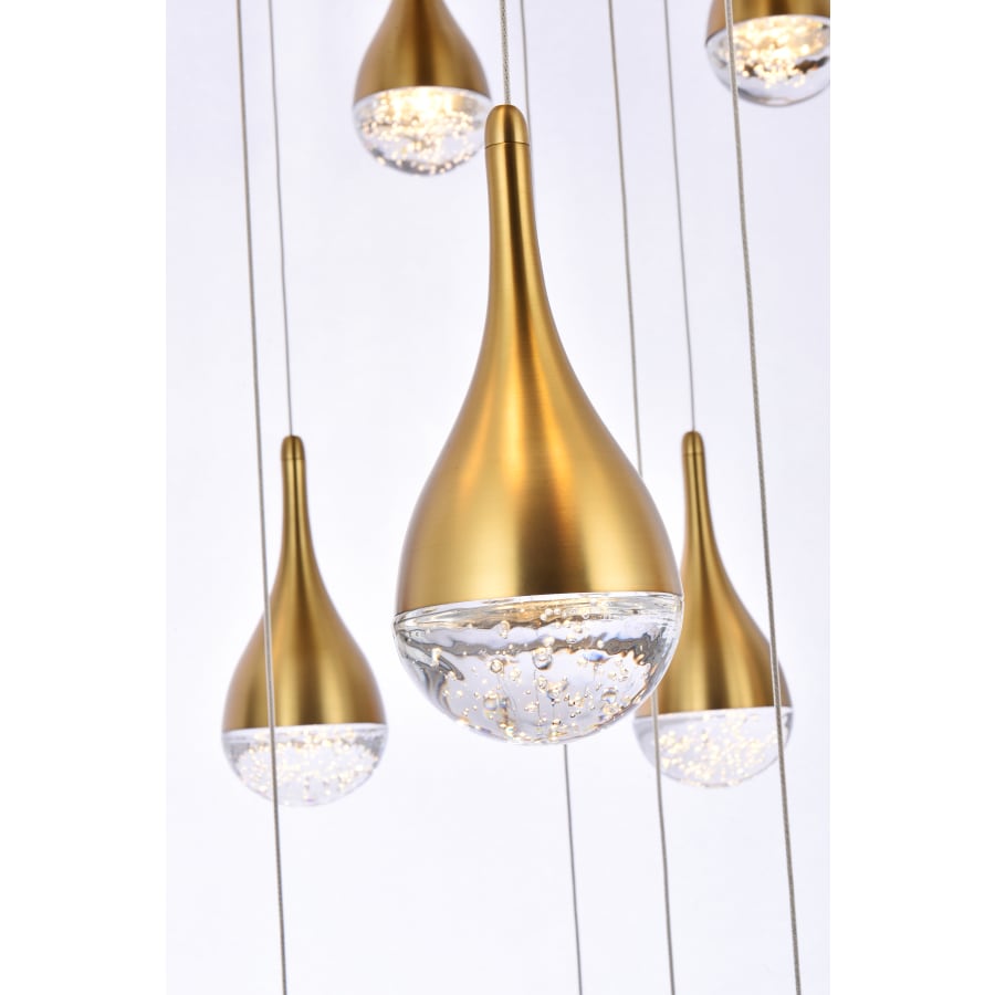 Elegant Lighting Amherst 25 Light 42" Wide LED Chandelier