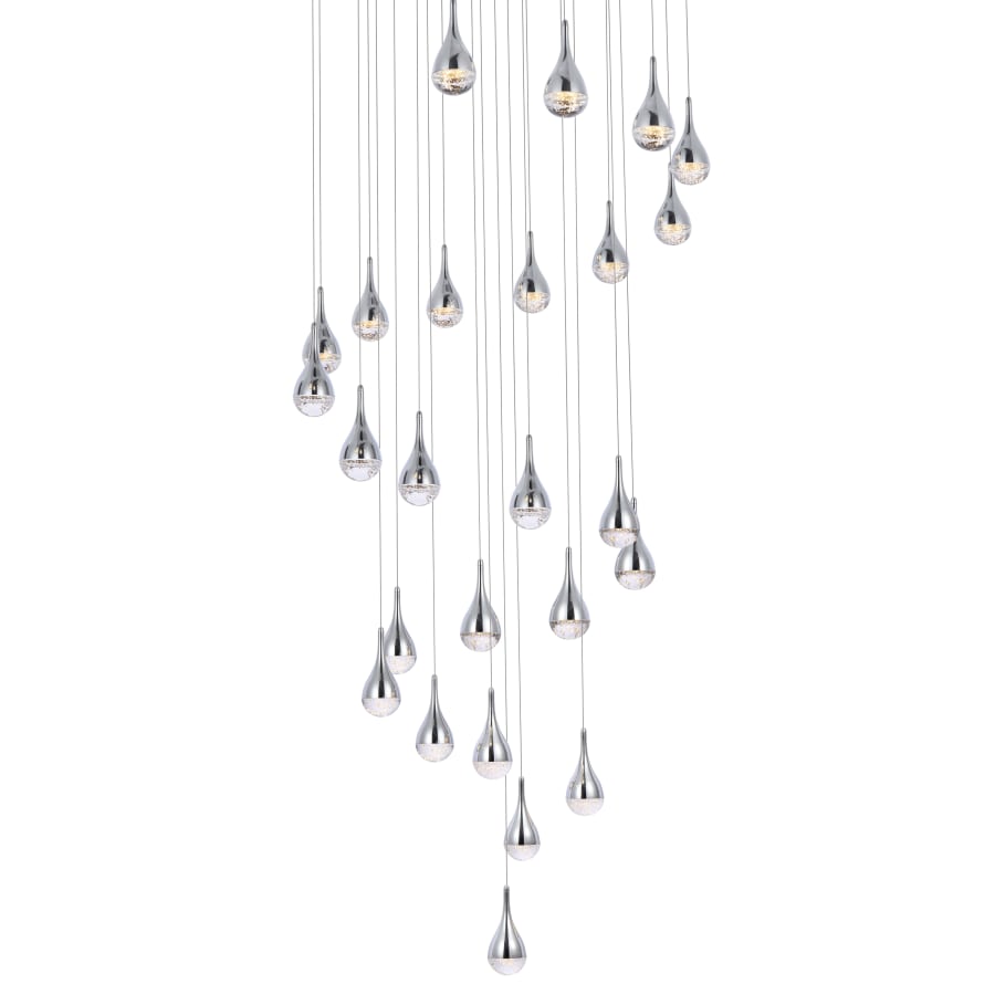 Elegant Lighting Amherst 25 Light 42" Wide LED Chandelier