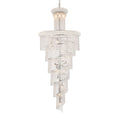 Elegant Lighting Spiral 28 Light 30" Wide Crystal Chandelier with Clear Royal Cut Crystals