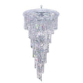 Elegant Lighting Spiral 22 Light 30" Wide Crystal Chandelier with Clear Royal Cut Crystals