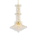 Elegant Lighting Toureg 20 Light 44" Wide Crystal Chandelier with Clear Royal Cut Crystals