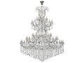 Elegant Lighting Maria Theresa 84-Light Chrome Tiered Chandelier with Clear Royal Cut Crystal