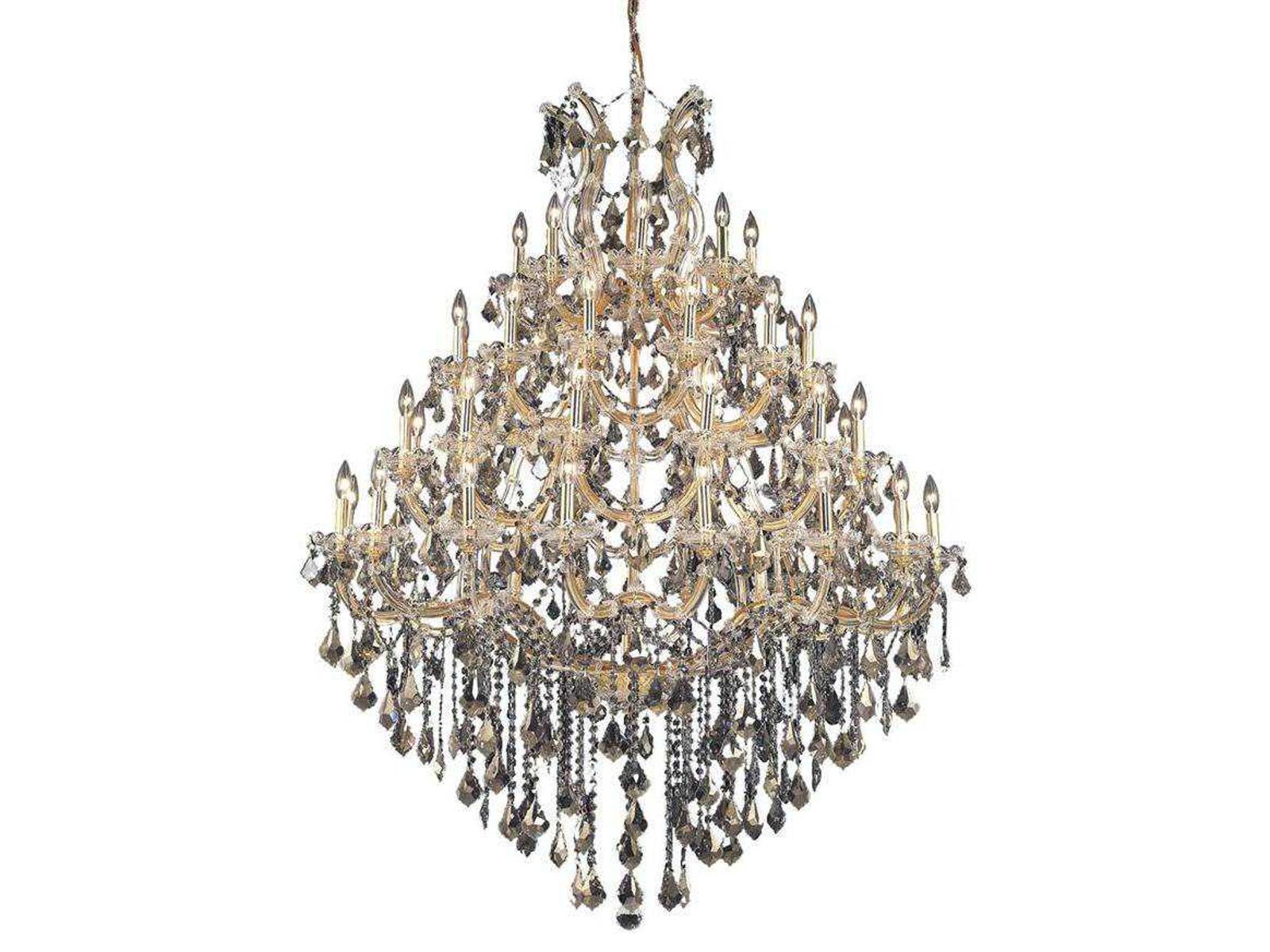 Elegant Lighting Maria Theresa 49-Light Candelabra Tiered Chandelier