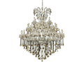 Elegant Lighting Maria Theresa 49-Light Crystal Candelabra Tiered Chandelier