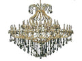 Elegant Lighting Maria Theresa 49-Light Candelabra Tiered Chandelier in Gold