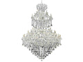 Elegant Lighting 85-Light Maria Theresa Chrome Clear Crystal Tiered Chandelier