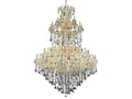 Elegant Lighting Maria Theresa 85-Light Gold Clear Royal Cut Crystal Chandelier