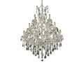 Elegant Lighting Maria Theresa 28-Light Chrome Clear Royal Cut Crystal Chandelier