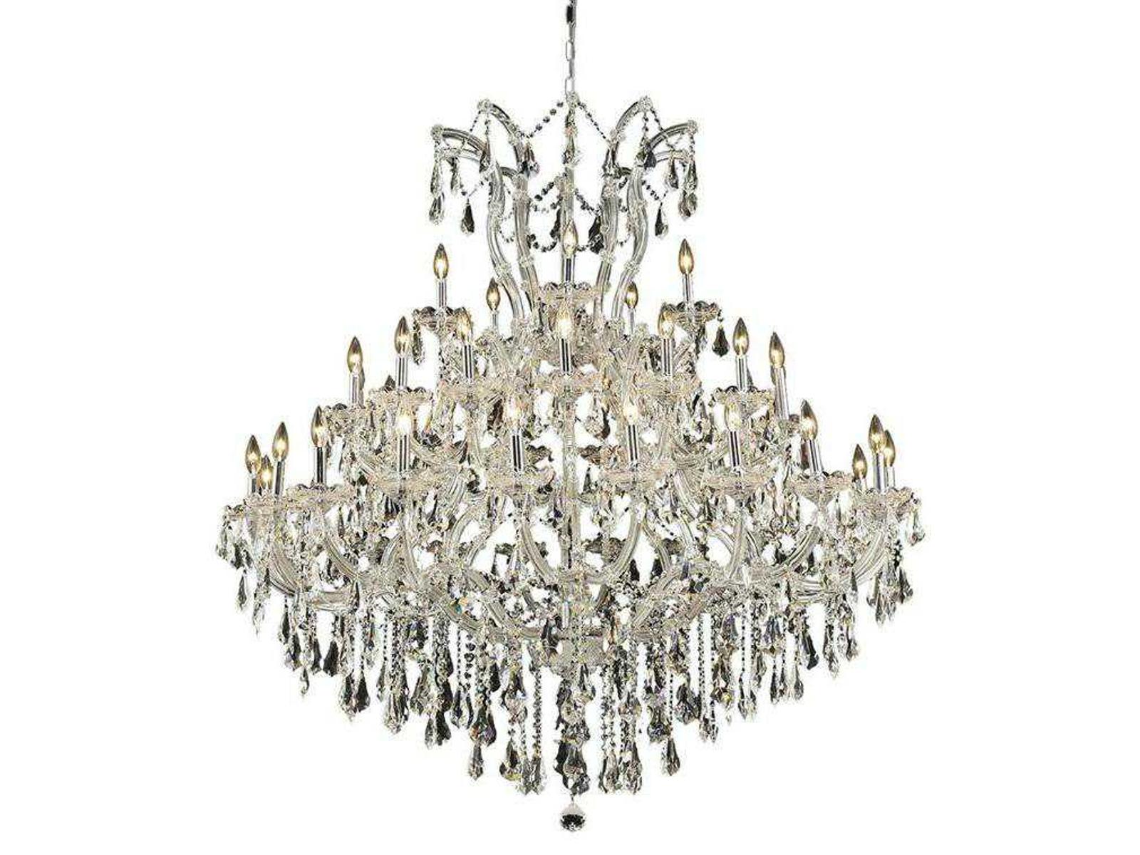 Elegant Lighting Maria Theresa 41-Light Candelabra Tiered Chandelier