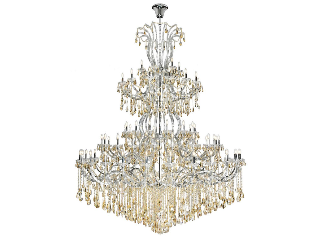 Elegant Lighting Maria Theresa 84-Light Candelabra Tiered Chandelier