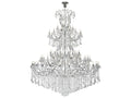 Elegant Lighting Maria Theresa 84-Light Chrome Tiered Chandelier with Clear Royal Cut Crystal