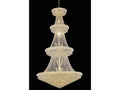 Elegant Lighting 42-Light Primo Chandelier Gold Clear Royal Cut Crystal