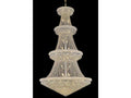 Elegant Lighting Primo 48-Light Chrome Clear Crystal Empire Tiered Chandelier