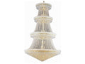 Elegant Lighting Primo 56-Light Gold Clear Crystal Empire Tiered Chandelier