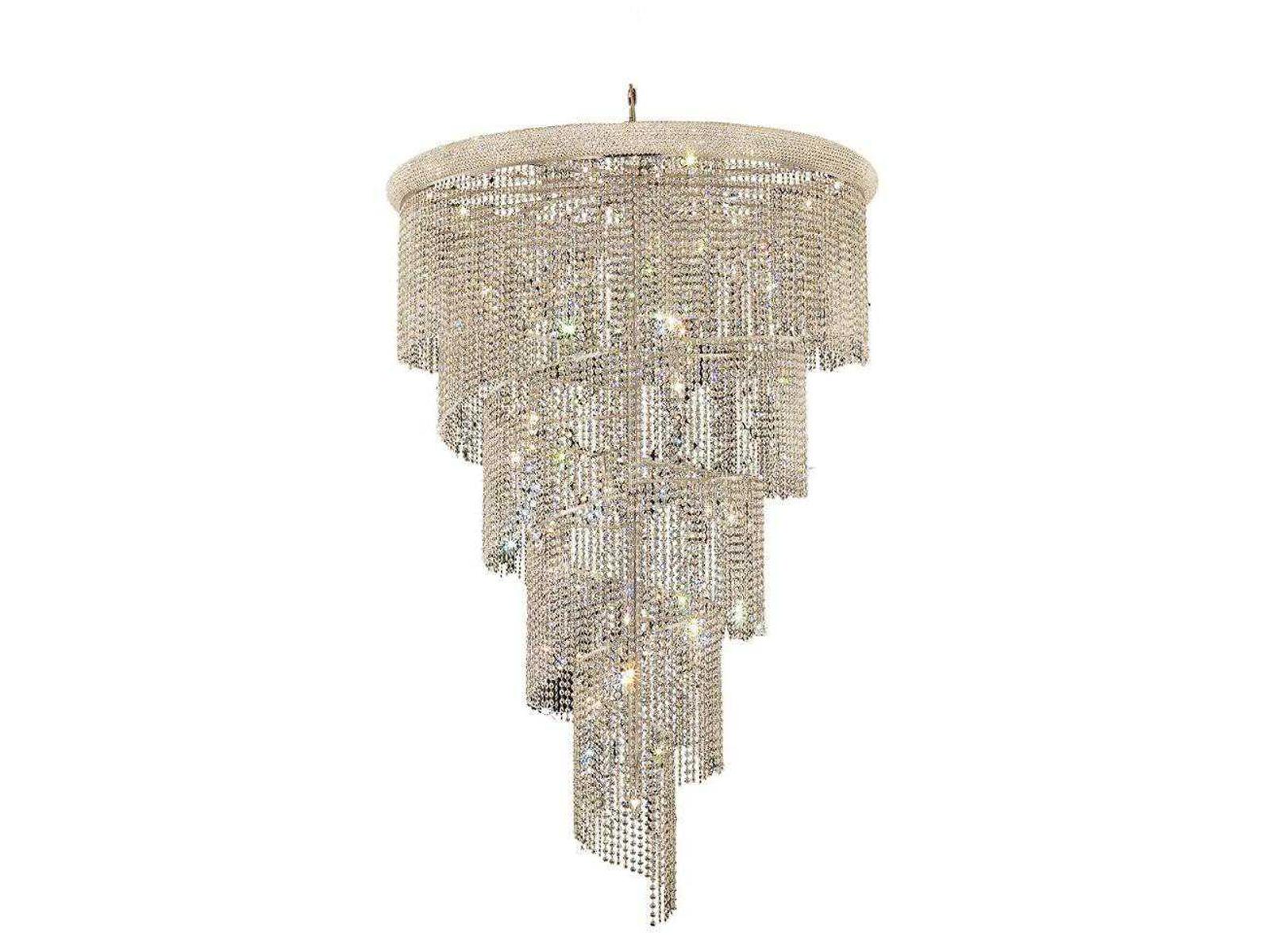 Elegant Lighting Spiral 29-Light Chandelier
