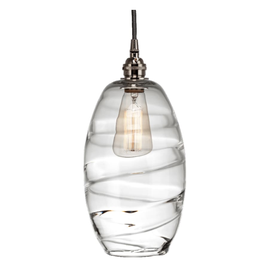 Hammerton Studio Ellisse 18" Wide Artisan Crafted 5 Light Optic Glass Pendant