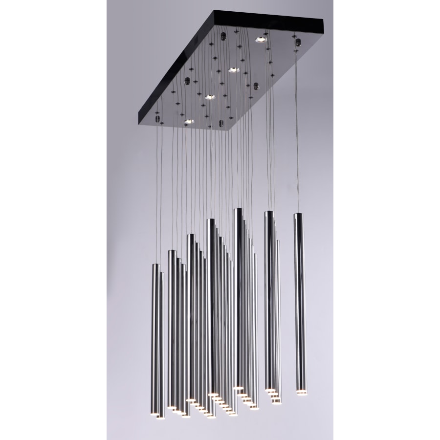 ET2 Flute 35 Light 36" Wide LED Multi Light Pendant
