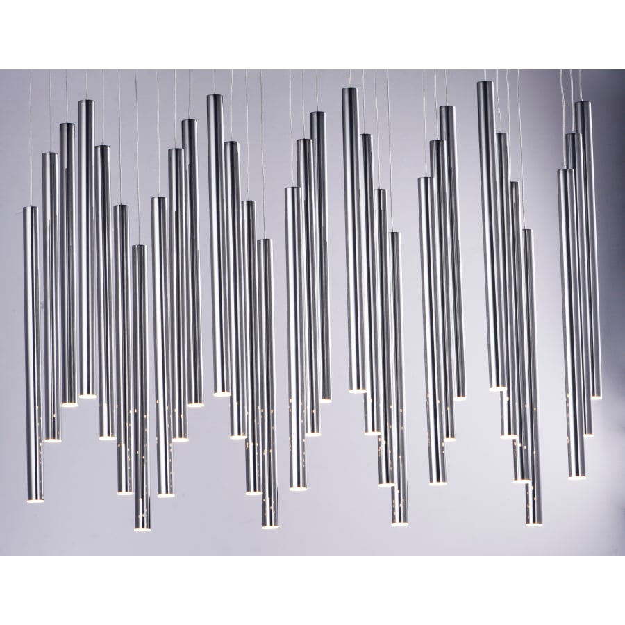 ET2 Flute 35 Light 36" Wide LED Multi Light Pendant