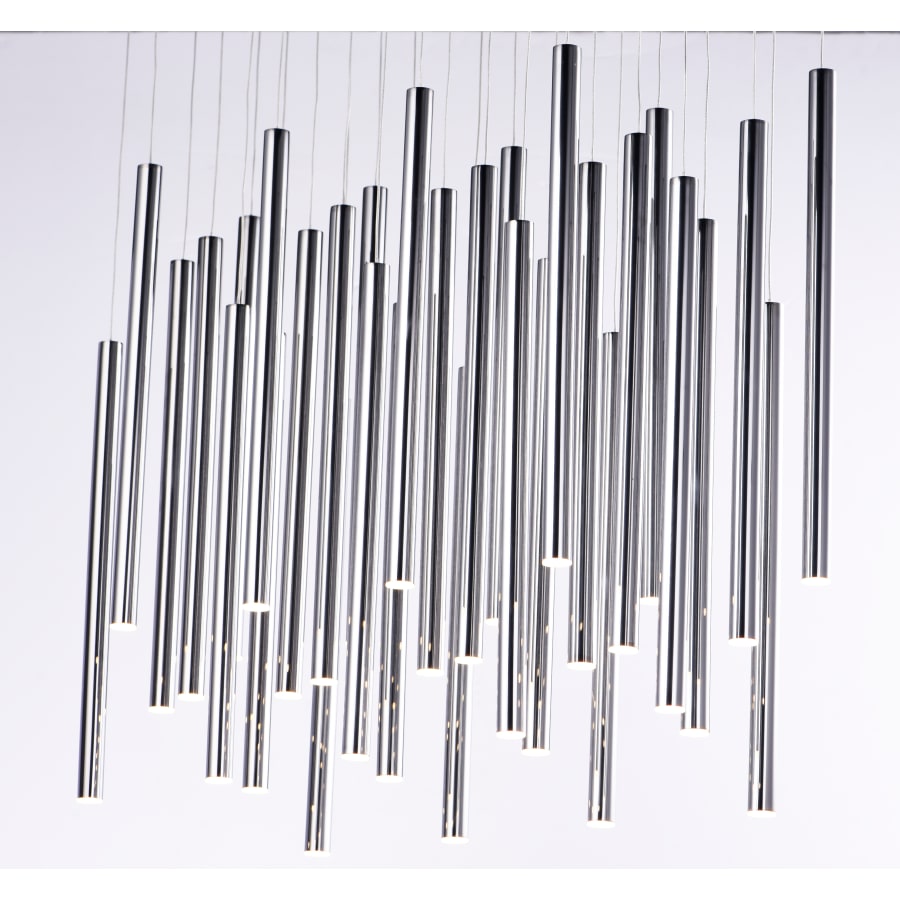 ET2 Flute 35 Light 36" Wide LED Multi Light Pendant
