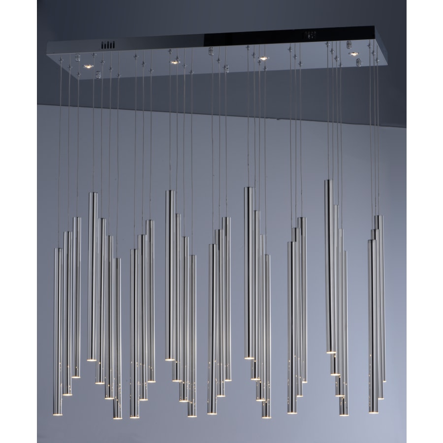 ET2 Flute 35 Light 36" Wide LED Multi Light Pendant