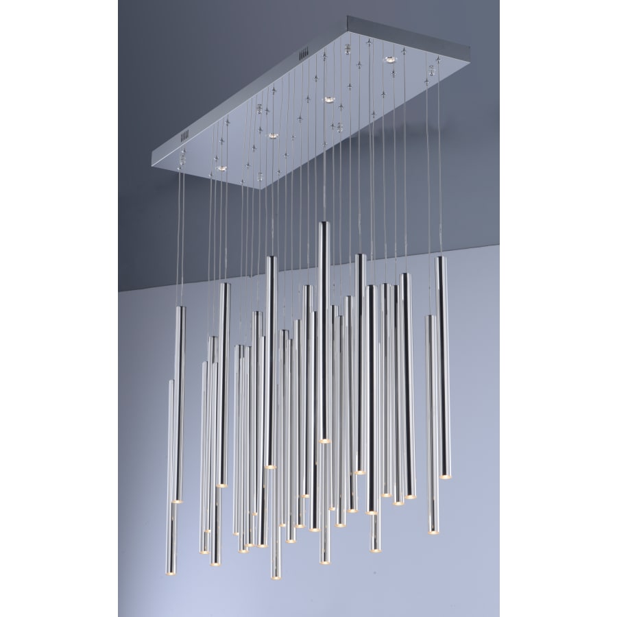 ET2 Flute 35 Light 36" Wide LED Multi Light Pendant